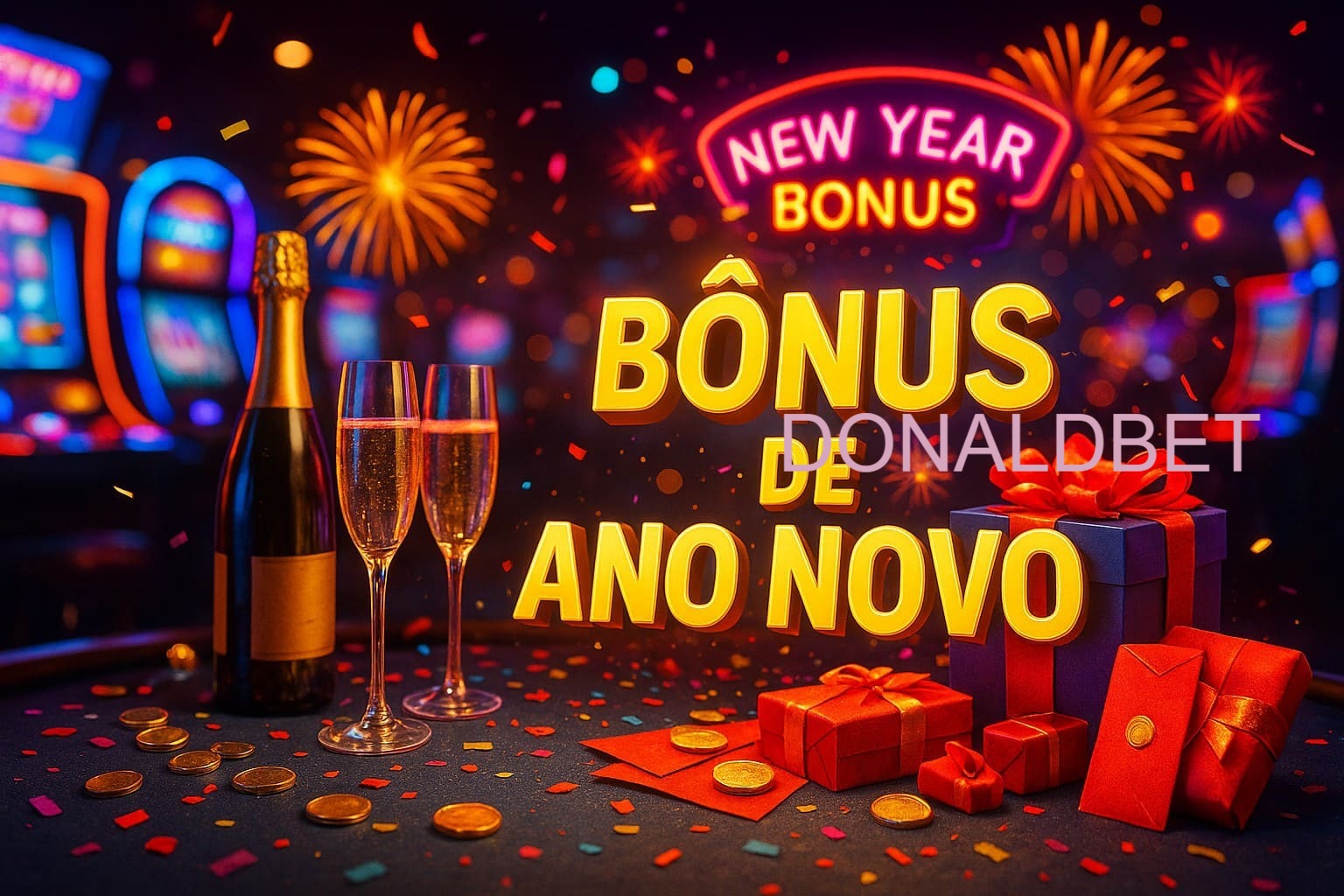 Promoções de Ano Novo no DONALDBET